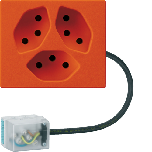 WH37733206D FLF prise 3xT13 Power L2 orange