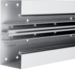BRS1002101B9010 Brüstungskanal-Unterteil C-Profil BRS 100x210mm OT 120mm aus Stahlblech reinweiß