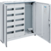 FWB53K Feldverteiler AP,  univers,  IP44, SKII, 120PLE+Mediafeld, 800x800x161mm,  QC