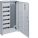 FWB62K Feldverteiler AP,  univers,  IP44, SKII, 72PLE+Mediafeld, 950x550x161mm,  QC