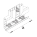 Zeichnung BRN70170A (assymetrisch) Abzweig auf BRN70210 PVC