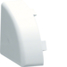 L27739010 Endstück schnittkaschierend aus PVC zu Eckkanal EK 40x40mm reinweiß