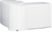 LFF400639010 Außeneck einstellbar schnittkaschierend halogenfrei zu LF/LFH 40x60mm reinweiß