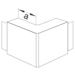 Zeichnung LF20036 Außeneck PVC
