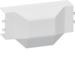 M61469010 T-Stück schnittkaschierend aus Kunststoff halogenfrei zu LF 20x35mm reinweiß