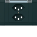 WH22625405G EB Frontset 2x T23 Ecoline mit Beschr. Schwarz