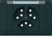 WH22640405G EB Frontset 3x T13 Ecoline mit Beschr. Schwarz