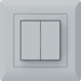 WH25262103C kallysto line Funk Taster 4Fach Friends of Hue klebend Lichtgrau