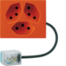 WH37733206D FLF prise 3xT13 Power L2 orange